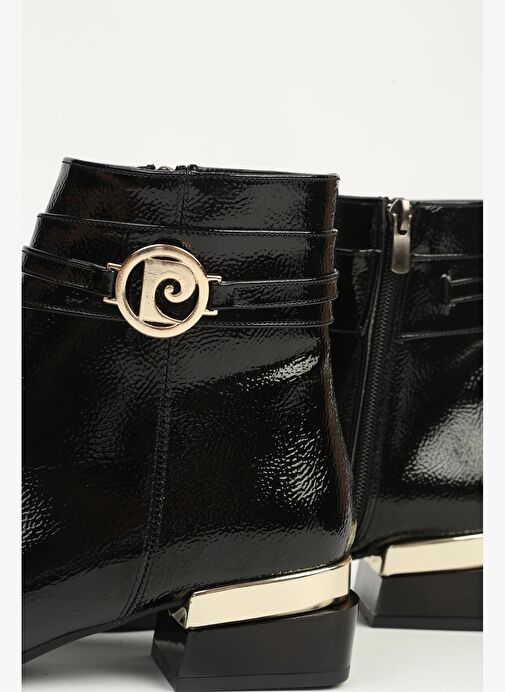 Pierre Cardin Siyah Fermuarlı Bot PC-54988 - Görsel 5