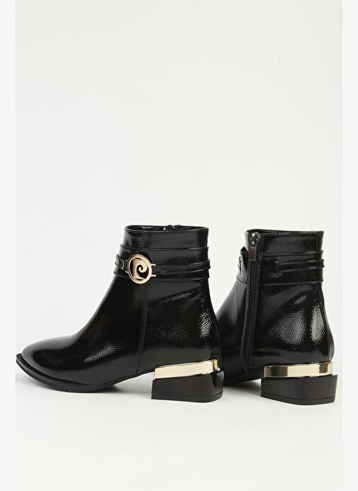 Pierre Cardin Siyah Fermuarlı Bot PC-54988 - Görsel 4