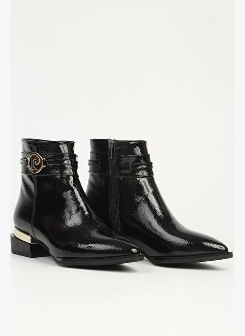 Pierre Cardin Siyah Fermuarlı Bot PC-54988 - Görsel 3