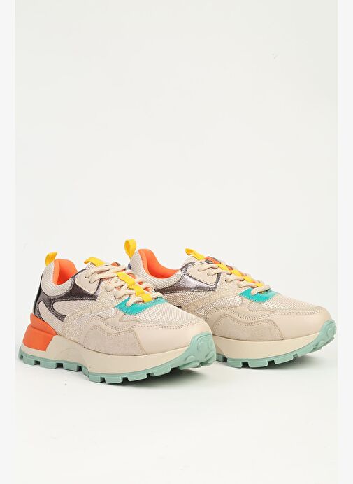 Pierre Cardin Bej Sneaker PC-55065 - Görsel 3