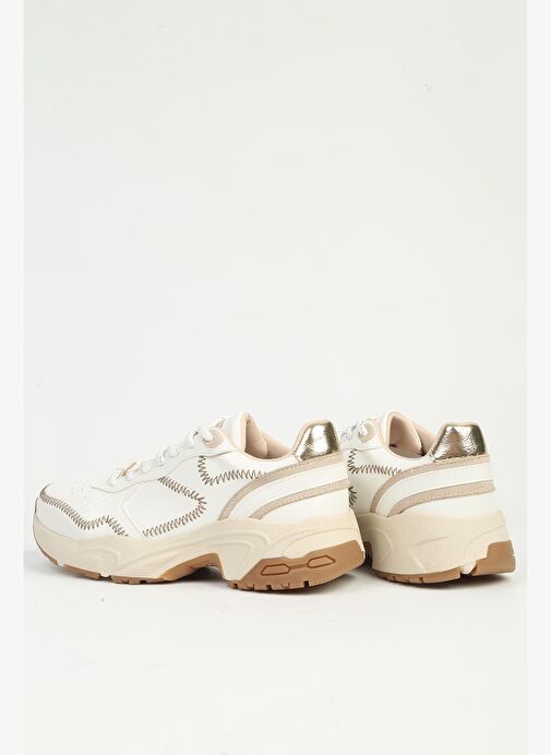 Kadın Beyaz Sneaker PC-55075 - Görsel 4