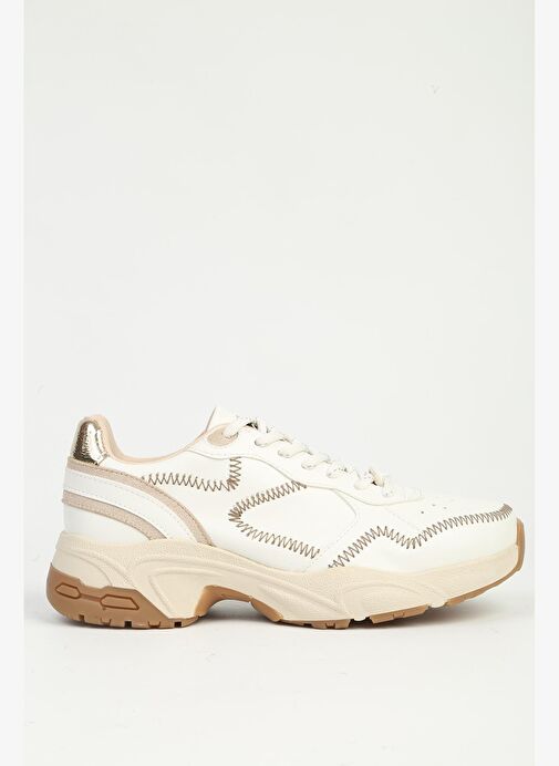 Kadın Beyaz Sneaker PC-55075 - Görsel 2