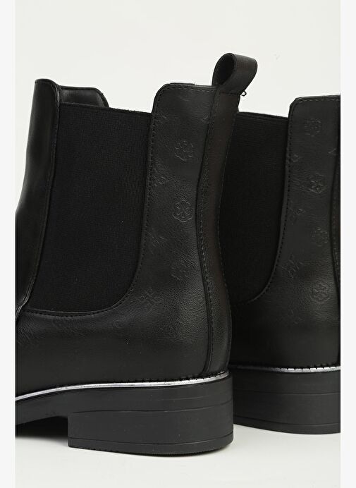 Pierre Cardin Siyah Cilt Bot PC-55086 - Görsel 5