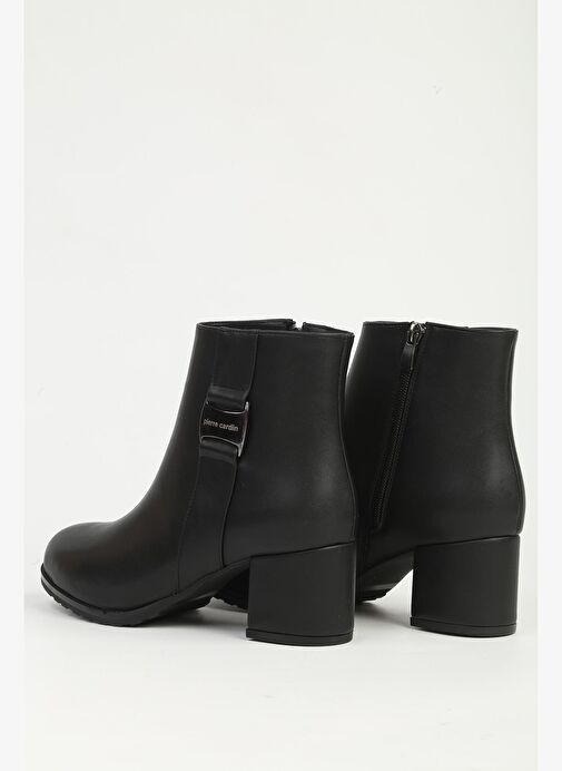 Pierre Cardin Siyah Yarım Fermuarlı Bot PC-55109 - Görsel 5