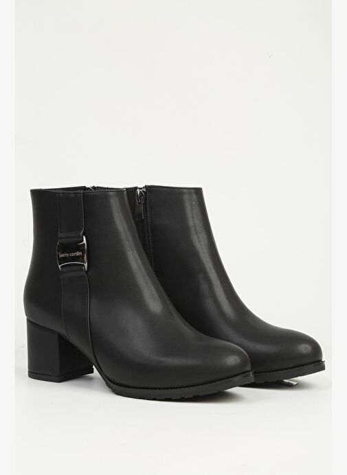 Pierre Cardin Siyah Yarım Fermuarlı Bot PC-55109 - Görsel 3