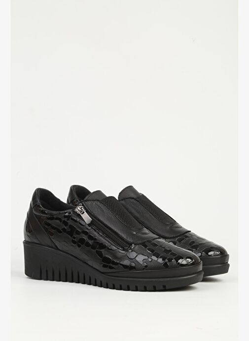 Bordo Siyah Ayakkabı PC-55166 - Görsel 3