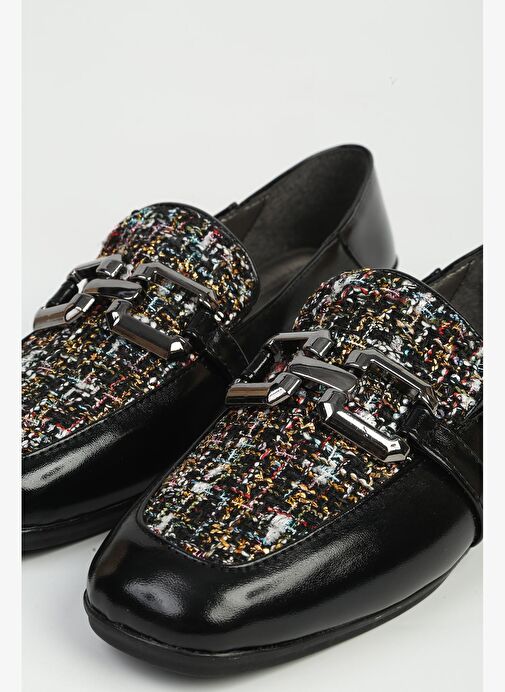 Pierre Cardin Siyah Kadın Loafer PC-55211 - Görsel 5