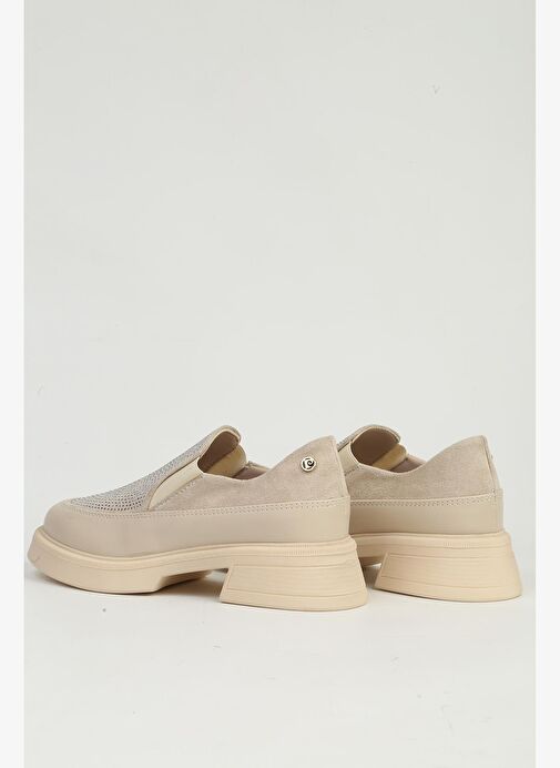 Bej Kadın Loafer PC-55216 - Görsel 4