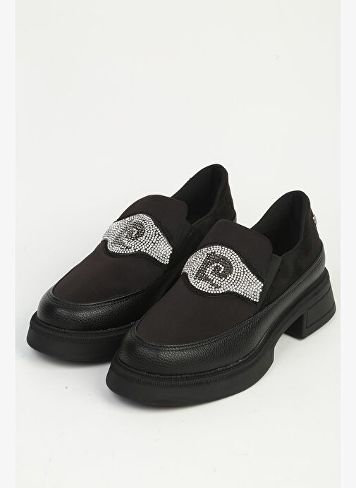 Siyah Kadın Loafer PC-55217 - Görsel 5