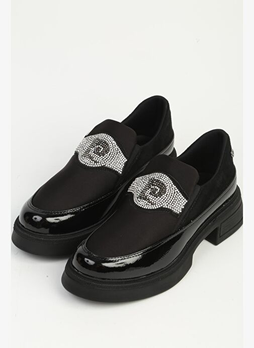 Siyah Kadın Loafer PC-55217 - Görsel 5