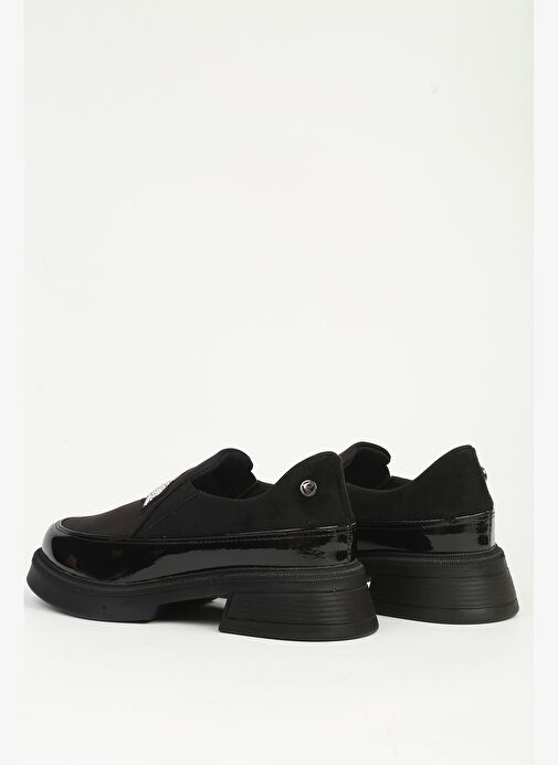 Siyah Kadın Loafer PC-55217 - Görsel 4