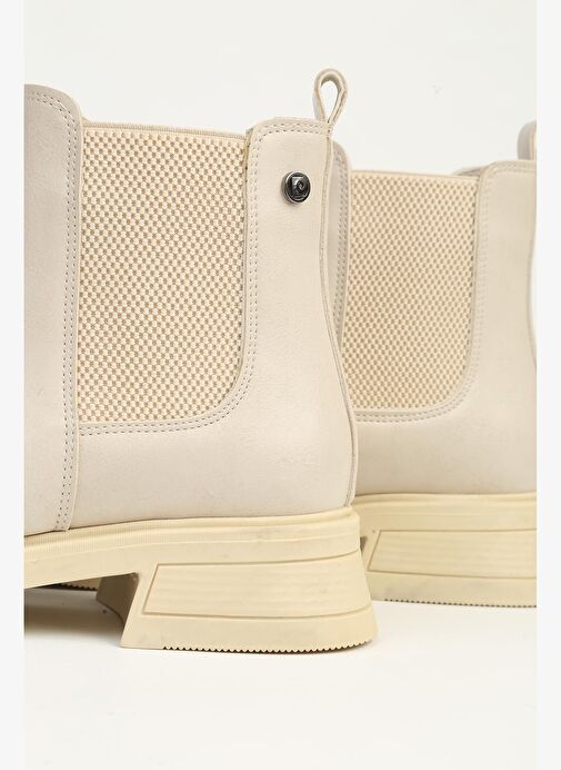 Pierre Cardin Krem Kadın Bot PC-55245 - Görsel 4