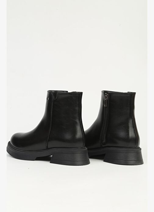Pierre Cardin Siyah Yarım Fermuarlı Bot PC-55282 - Görsel 4