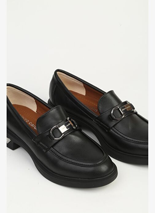 Siyah Kadın Loafer PC-55284 - Görsel 4