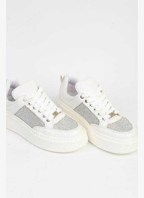 Pierre Cardin Beyaz Kadın Spor Ayakkabı PC-55312 - Görsel 5