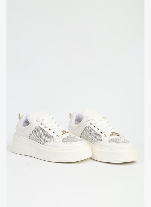 Pierre Cardin Beyaz Kadın Spor Ayakkabı PC-55312 - Görsel 4