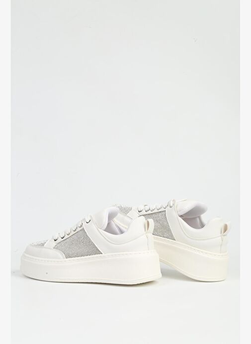 Pierre Cardin Beyaz Kadın Spor Ayakkabı PC-55312 - Görsel 6