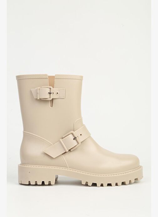 Pierre Cardin Bej Kadın Yağmur Botu PC-55316 - Görsel 2