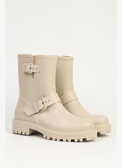 Pierre Cardin Bej Kadın Yağmur Botu PC-55316 - Görsel 3