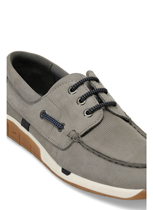 236360N 4FX Gri Erkek Marin Ayakkabı - Görsel 8