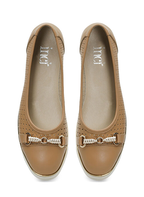 INCI ORBA 4FX Taba Kadın Dolgu Ayakkabı - Görsel 5