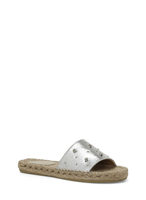 CICORE 4FX Gümüş Kadın Düz Terlik - Görsel 3