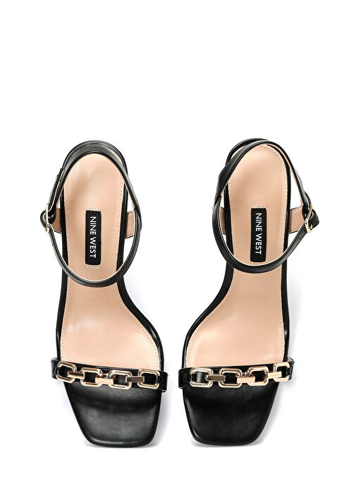 DAVIDSON 4FX Siyah Kadın Topuklu Sandalet - Görsel 5