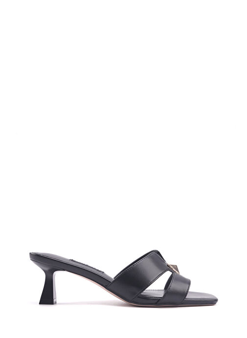 IZROY 4FX Siyah Kadın Terlik - Görsel 2