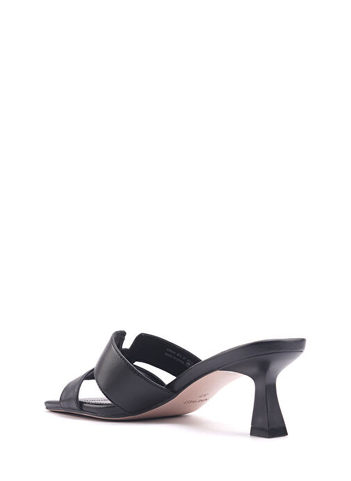 IZROY 4FX Siyah Kadın Terlik - Görsel 4