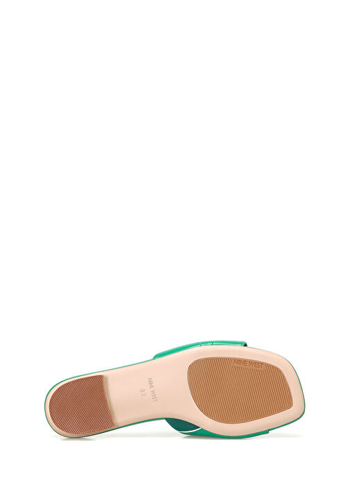 VALLES 4FX Yeşil Kadın Düz Terlik - Görsel 7