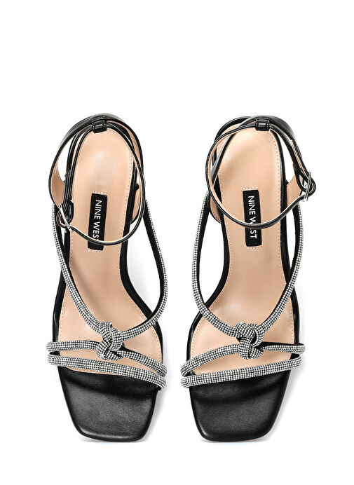 FAIR 4FX Siyah Kadın Topuklu Sandalet - Görsel 5