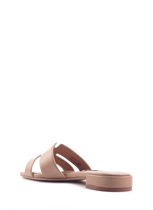 IWAN 4FX Taba Kadın Düz Terlik - Görsel 4