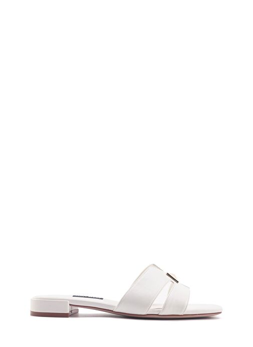 IWAN 4FX KIRIK BEYAZ Kadın Terlik - Görsel 2