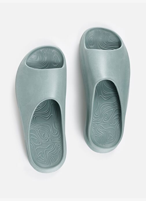 Kadın Yeşil Terlik - Görsel 2