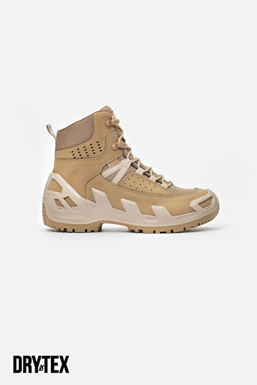 1192 V-CLUTCH PRO MID ON DUTY NUBUK ERKEK BOT BEJ - Görsel 2