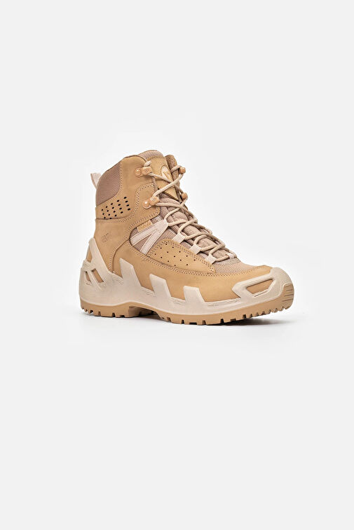 1192 V-CLUTCH PRO MID ON DUTY NUBUK ERKEK BOT BEJ - Görsel 3