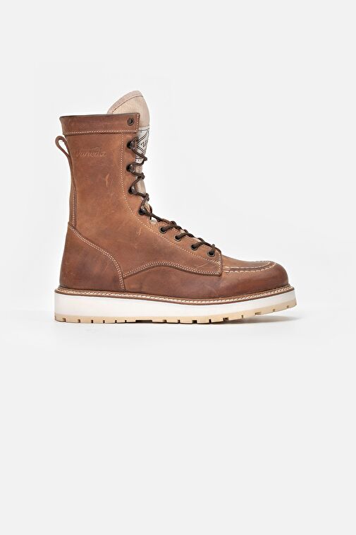 1185 LIFESTYLE LONG CRAZY ERKEK BOT KIZIL TABA - Görsel 3