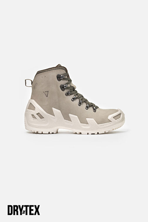 1240 V-CLUTCH PRO MID NUBUK KADIN BOT ACIK GRI - Görsel 2