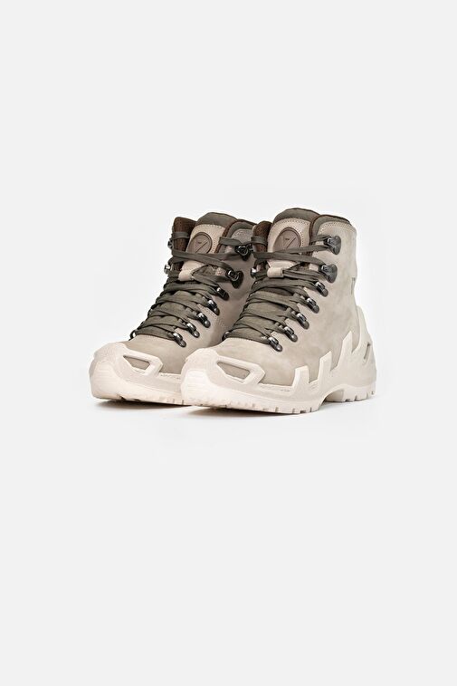 1240 V-CLUTCH PRO MID NUBUK KADIN BOT ACIK GRI - Görsel 5