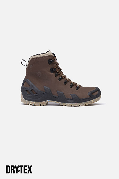 1240 V-CLUTCH PRO MID NUBUK KADIN BOT KOYU KAHVE - Görsel 2