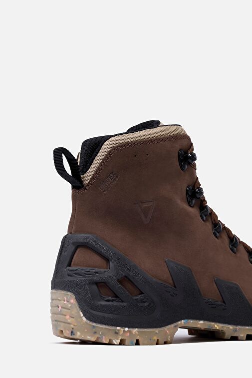 1240 V-CLUTCH PRO MID NUBUK KADIN BOT KOYU KAHVE - Görsel 5