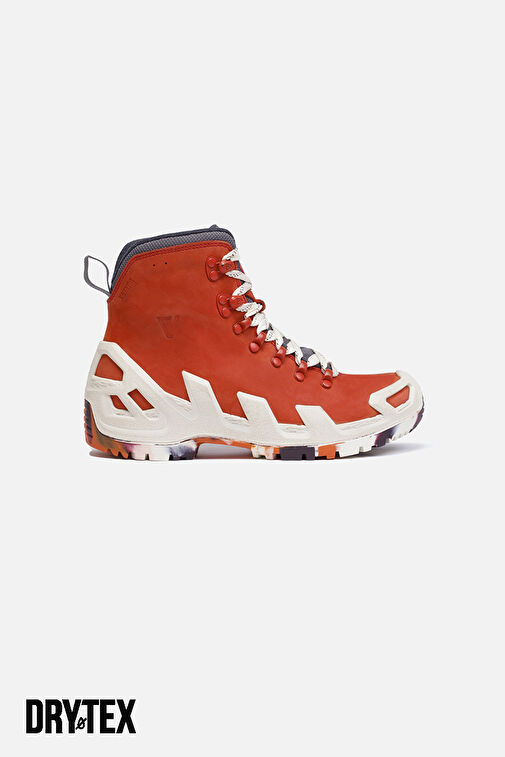 1240 V-CLUTCH PRO MID NUBUK KADIN BOT MERCAN - Görsel 2