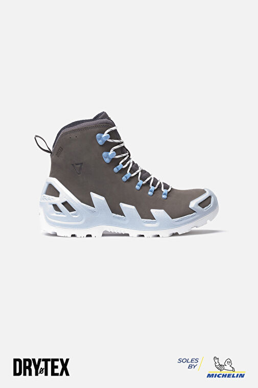 1240 V-Clutch Michelin Pro Mid Gri Nubuk Erkek Bot - Görsel 2