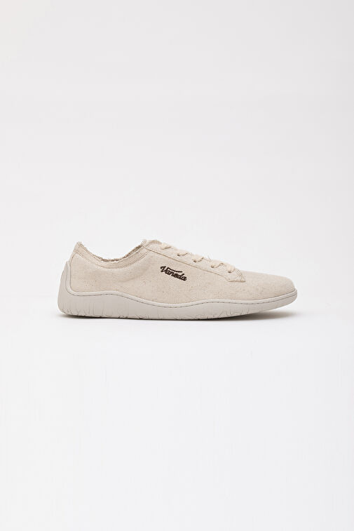 1383 V-BAREFOOT COMFORT KETEN ERKEK AYAKKABI BEJ - Görsel 2