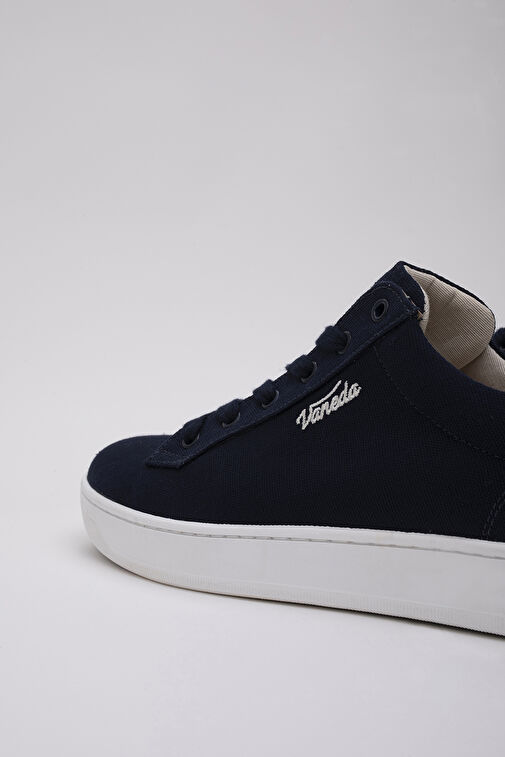1388 V-MICH FREE KANVAS SNEAKER KADIN AYAKKABI LACIVERT - Görsel 5