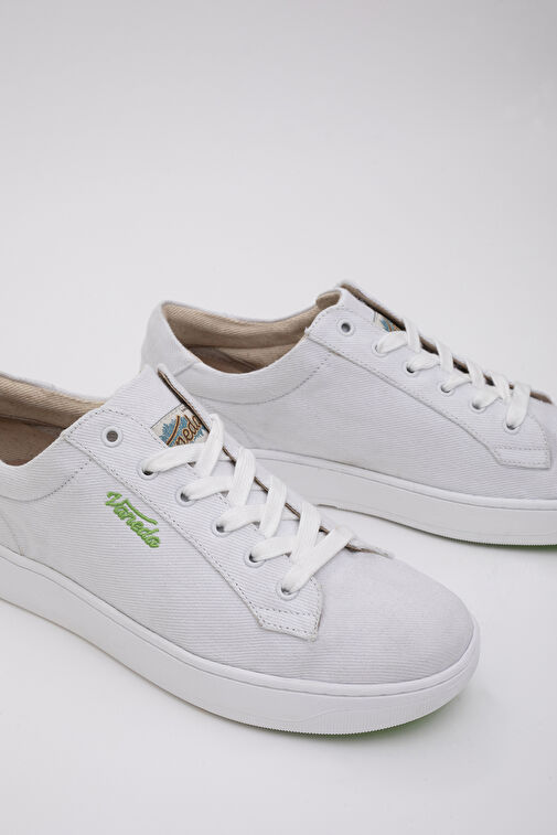 1388 V-MICH FREE KANVAS SNEAKER KADIN AYAKKABI BEYAZ - Görsel 6