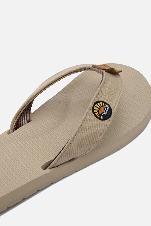5515 VANEDA SLIPPERS UNISEX TERLIK BEJ - Görsel 8