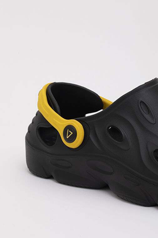 5516 VANEDA HYBRID EVA SANDALET ERKEK TERLIK SIYAH - Görsel 7