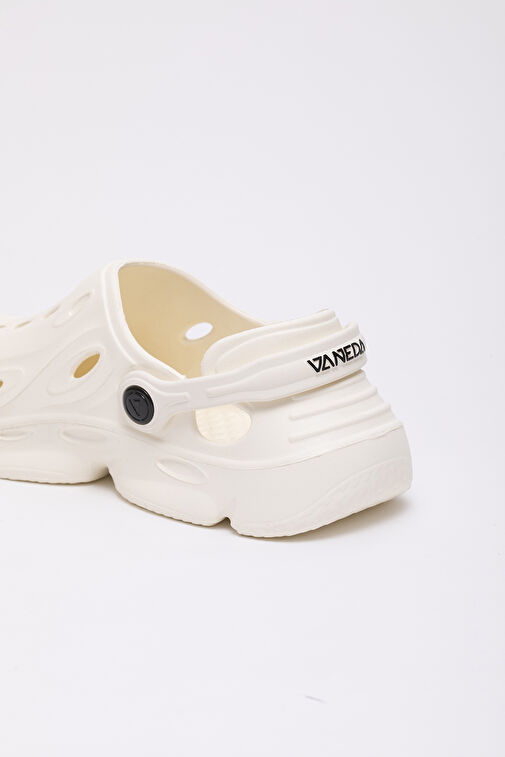 5516 VANEDA HYBRID EVA SANDALET ERKEK TERLIK FILDISI - Görsel 9