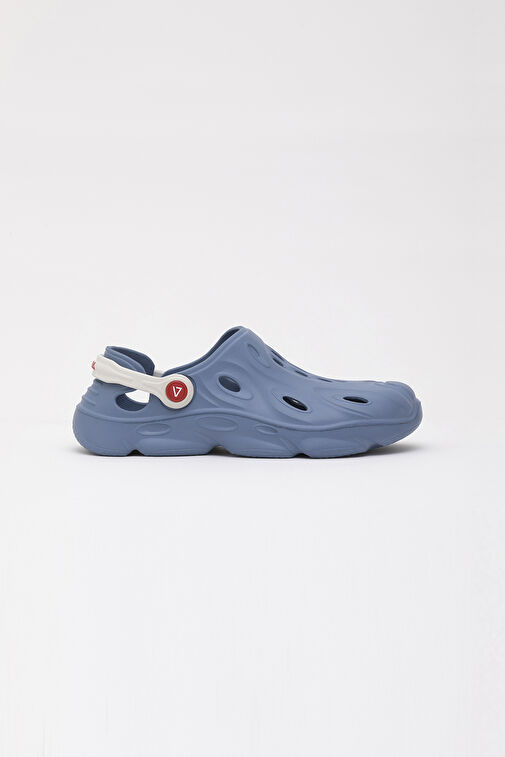 5516 VANEDA HYBRID EVA SANDALET ERKEK TERLIK INDIGO MAVI - Görsel 2